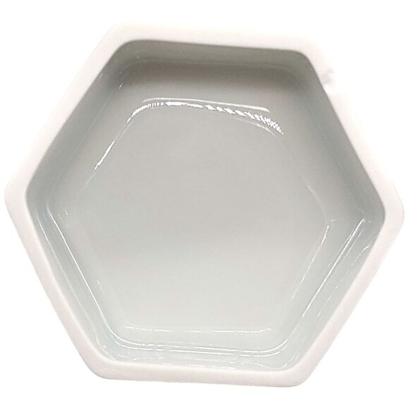 Vintage DAR 1981 Lilac Ceramic Porcelain Trinket Box Flowers of Colonial America - Picture 6 of 12